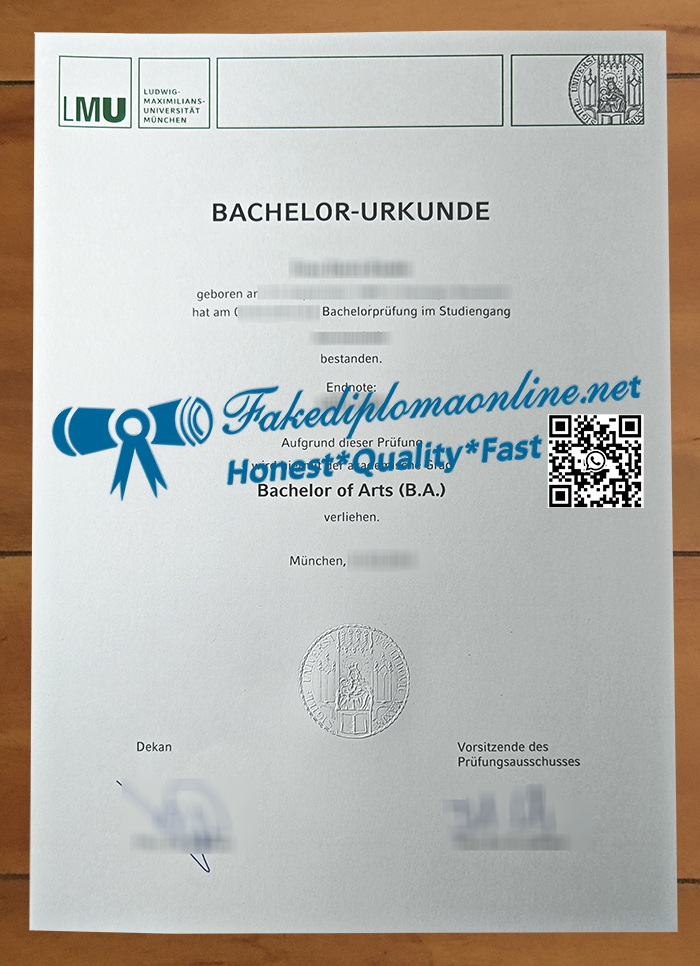 LMU Munich diploma