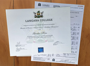 Looking for a realistic Langara College degree and transcript online
