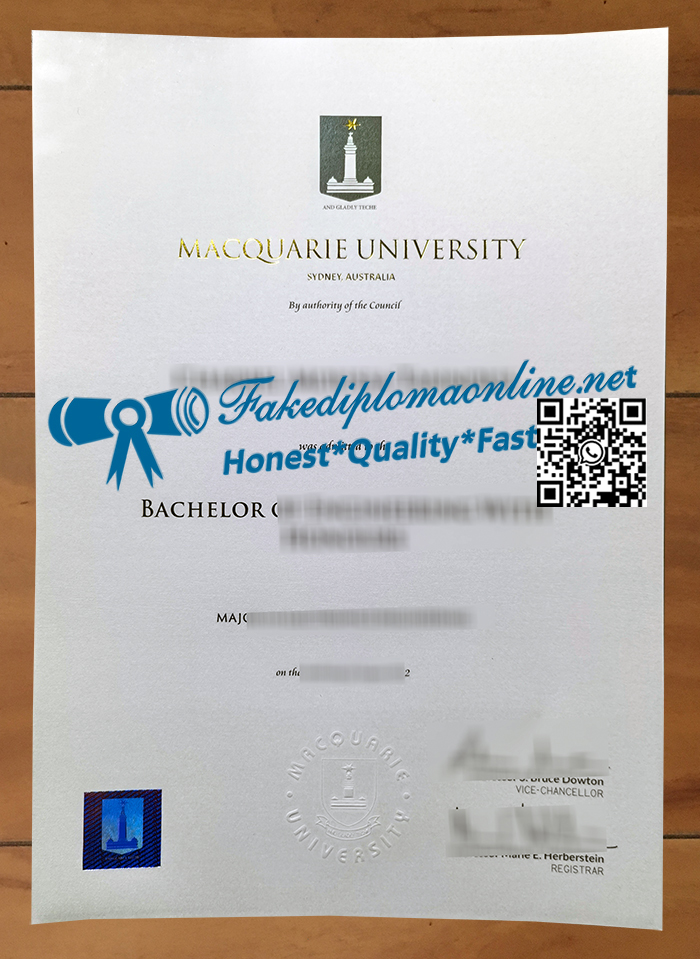 Macquarie-University-diploma