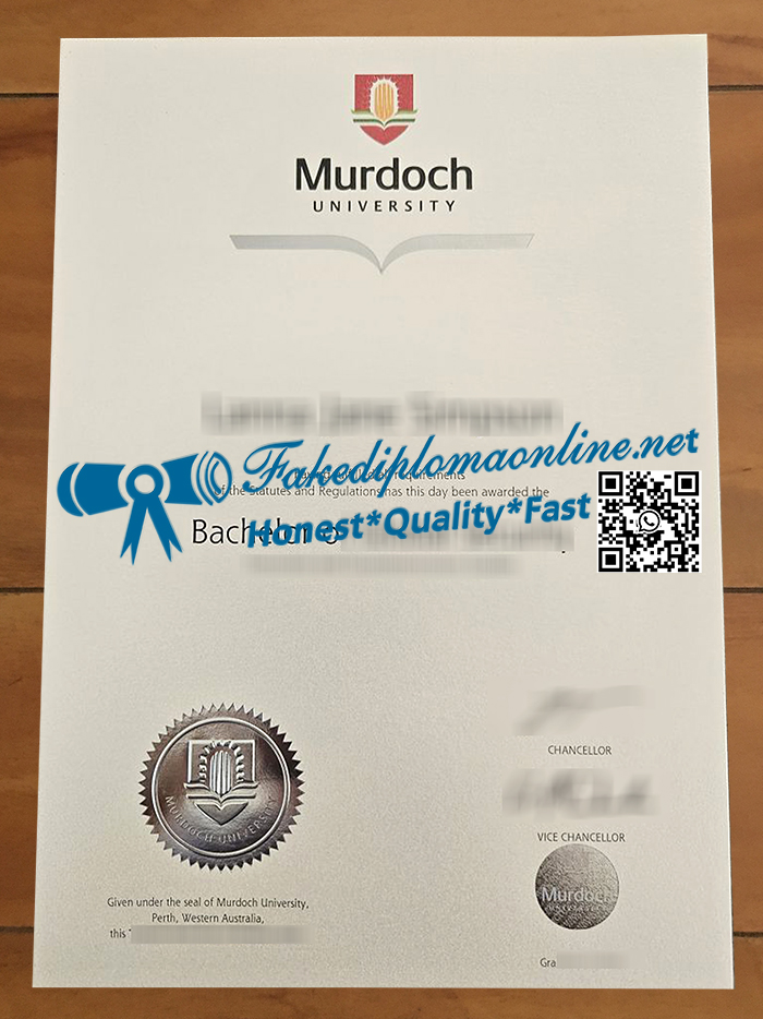 Murdoch University diploma