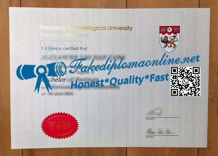 Nanyang Technological University diploma