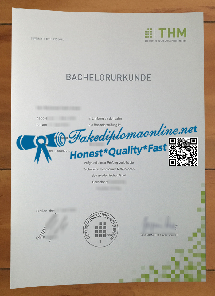 TH Mittelhessen diploma