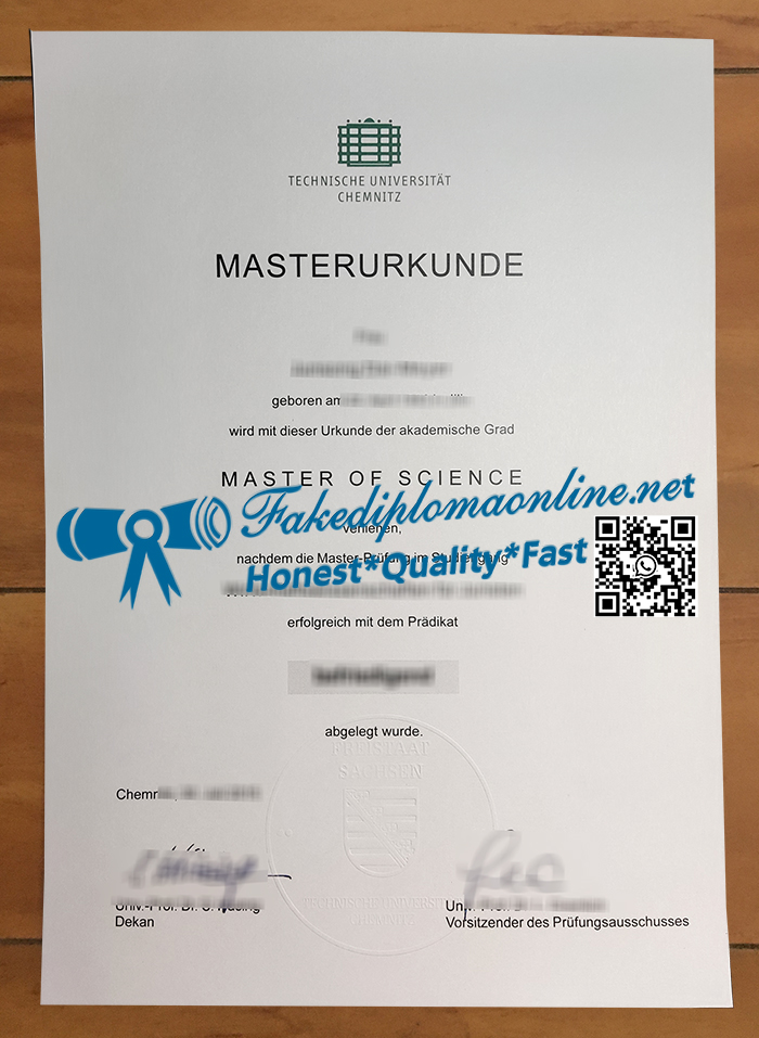 Technische Universität Chemnitz degree