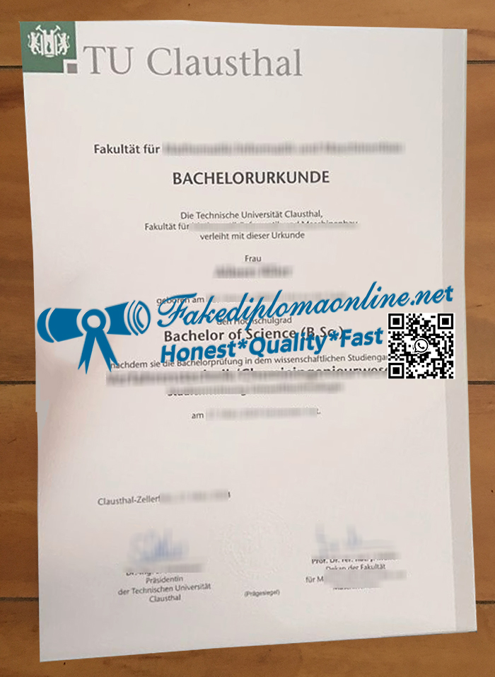 Technische Universität Clausthal degree