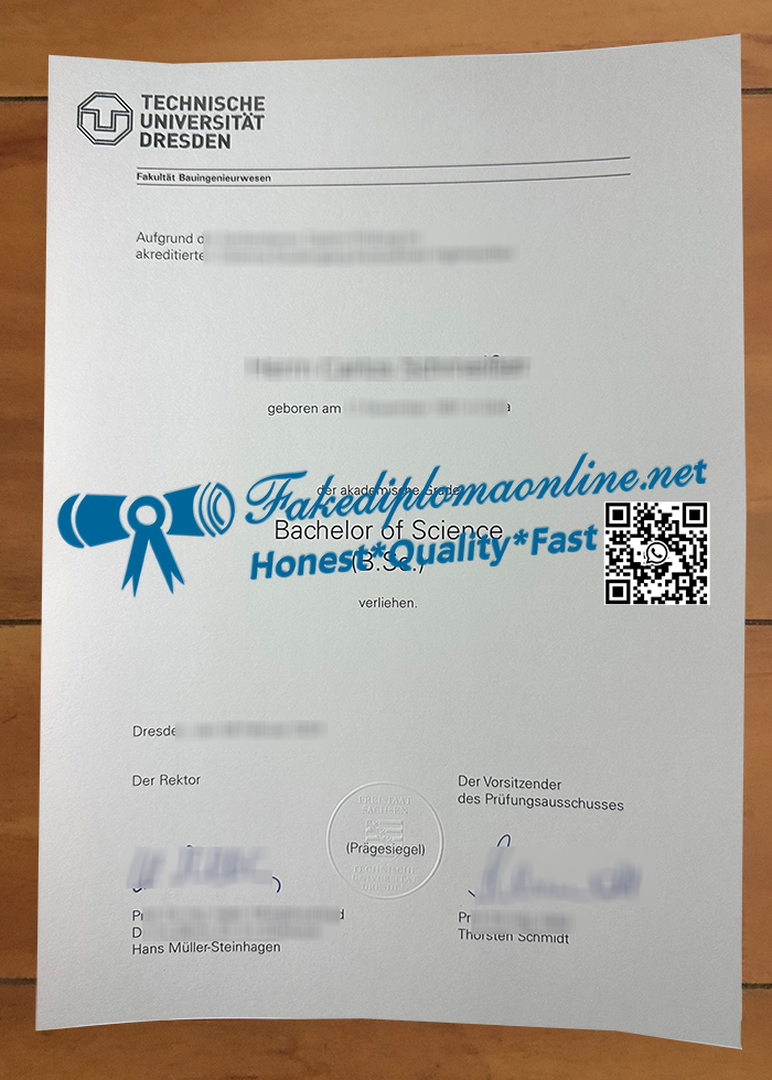 Technische Universität Dresden diploma