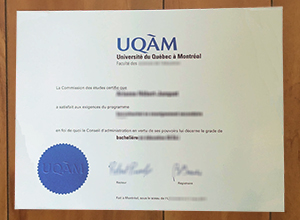 UQAM degree