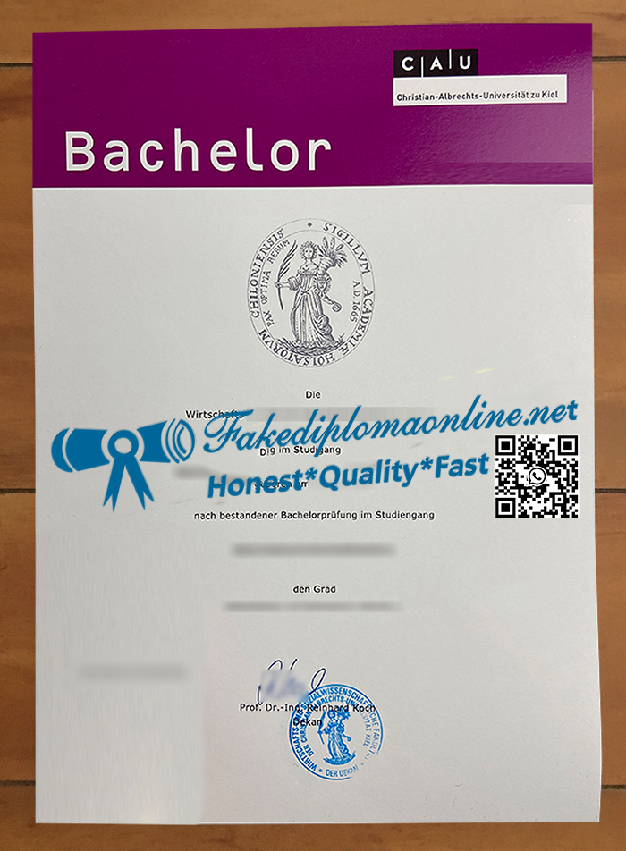 Universität Kiel diploma