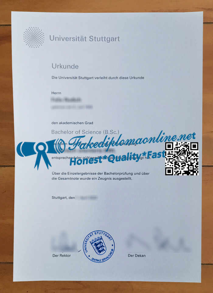 Universitat-Stuttgart-diploma