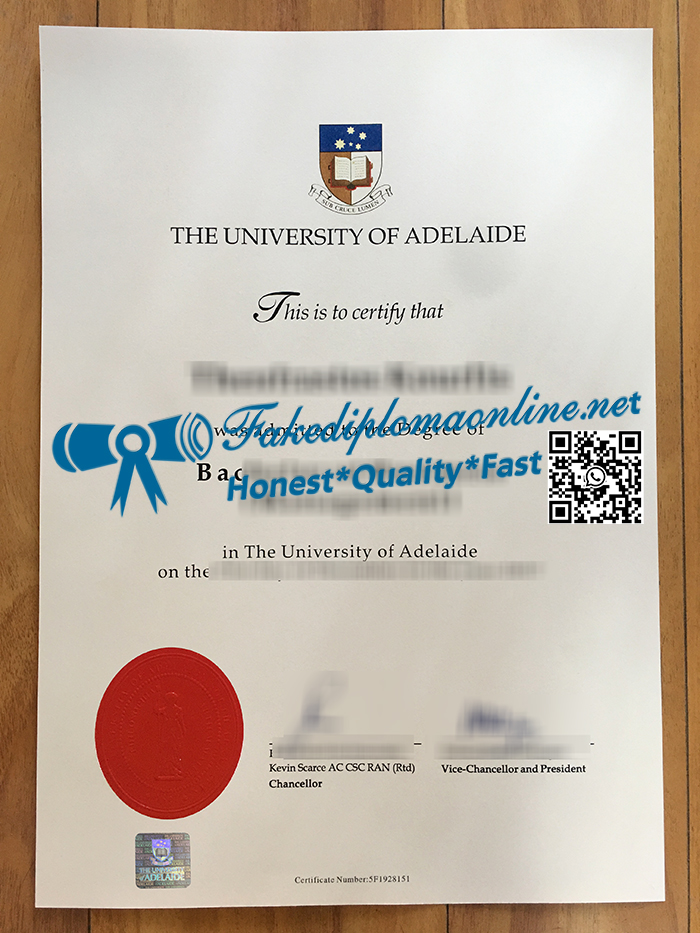 University of Adelaide degree
