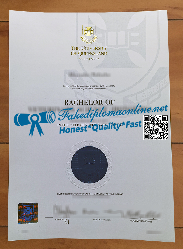 University of Queensland diploma