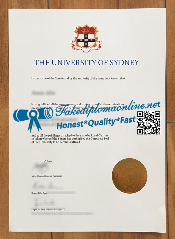 University of Sydney diploma