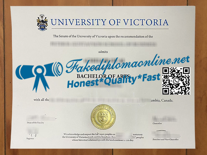 University of Victoria diploma