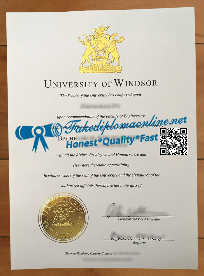 University of Windsor diploma