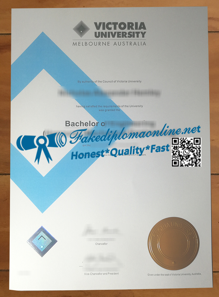 Victoria University diploma