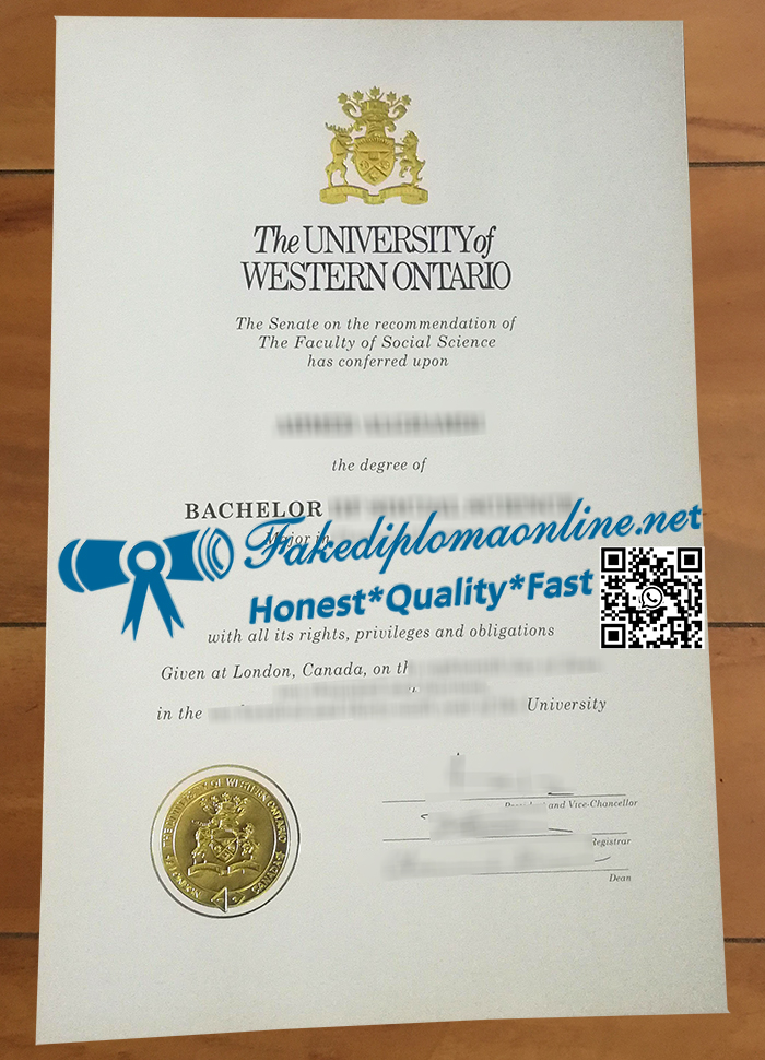 Western University diploma