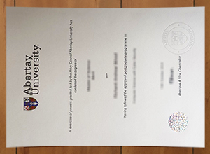 Abertay University degree