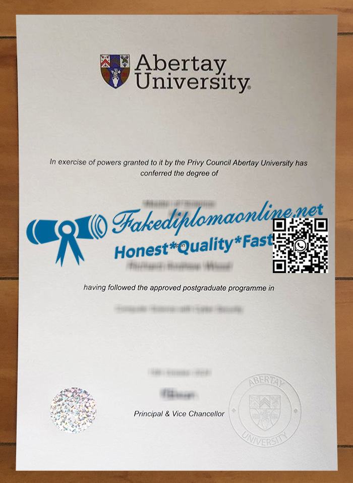 Abertay-University-diploma