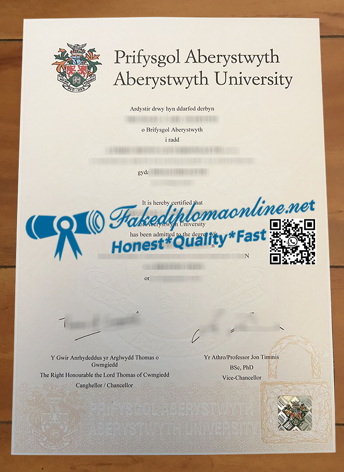 Aberystwyth University diploma