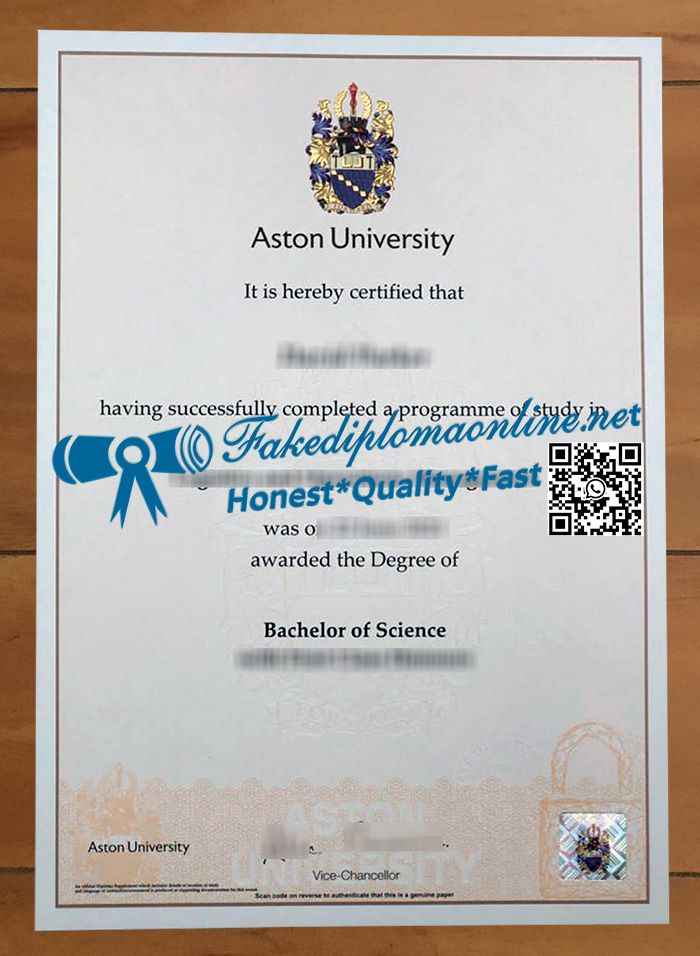 Aston University degree