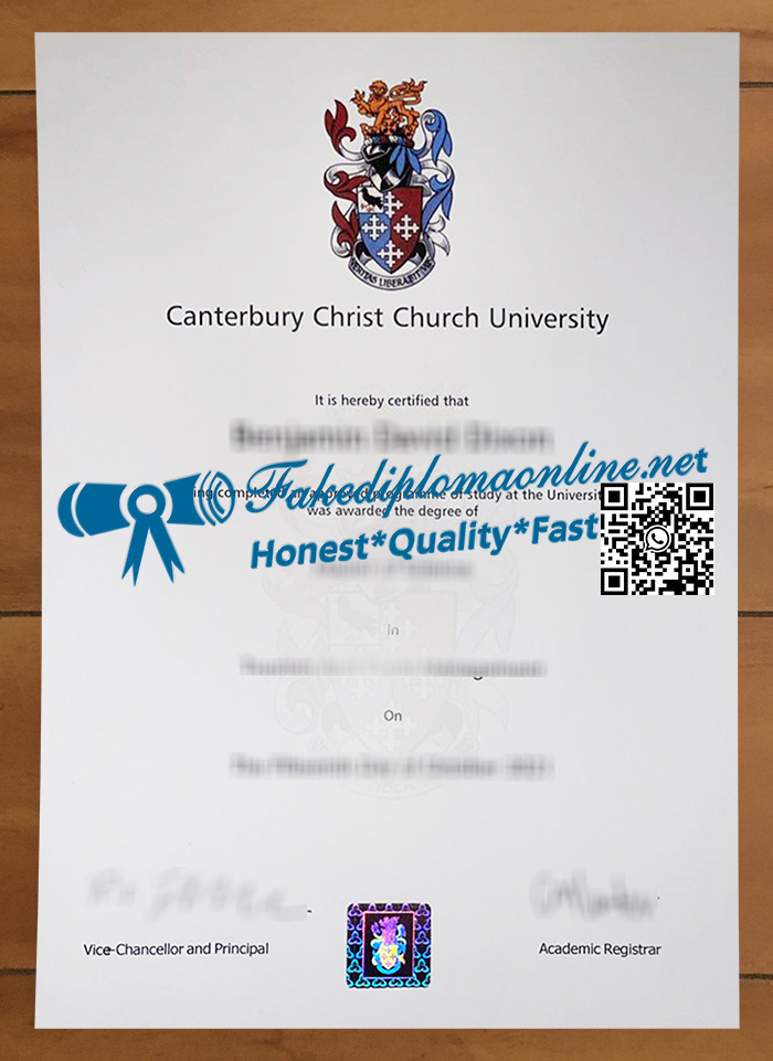 Canterbury-Christ-Church-University-diploma