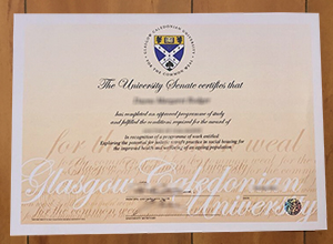 Glasgow Caledonian University degree