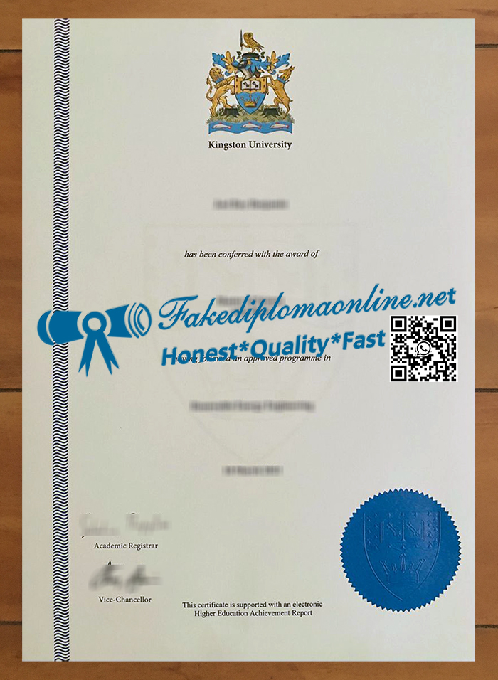 Kingston University diploma