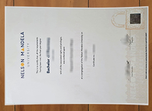 Nelson Mandela University diploma