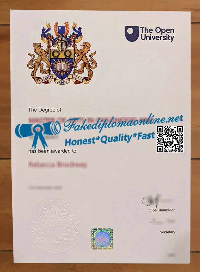 Open University diploma