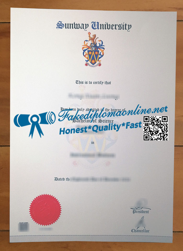 Sunway University degree