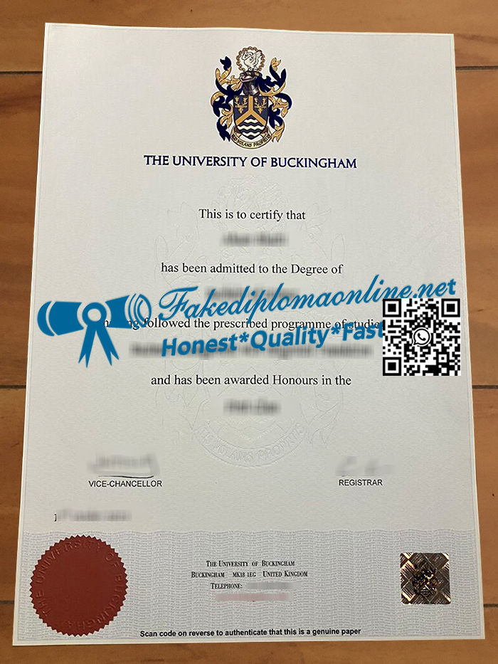 University-of-Buckingham-diploma