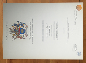 University of Derby diploma