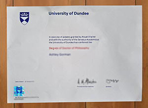 University of Dundee degree