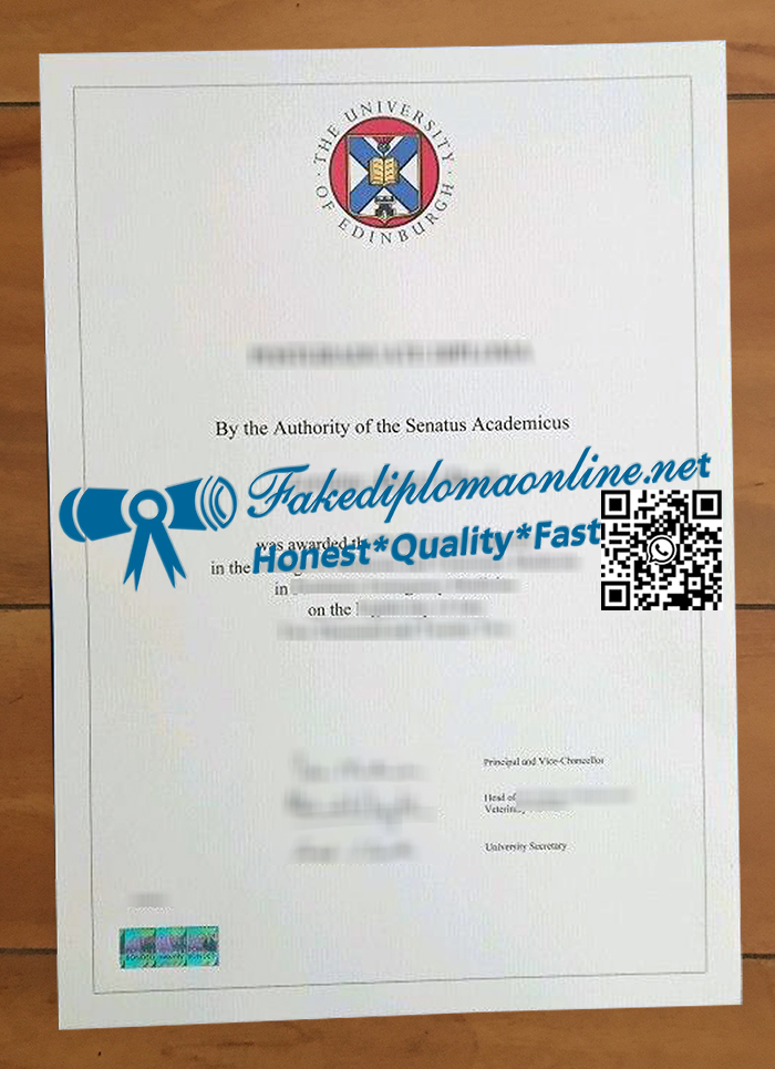 University-of-Edinburgh-diploma