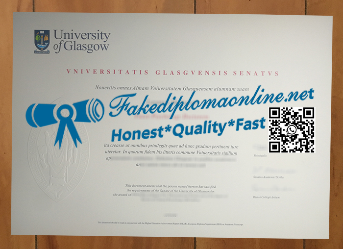 University of Glasgow degree