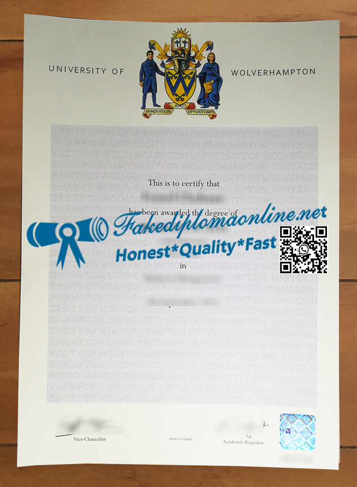 University of Wolverhampton Master degree