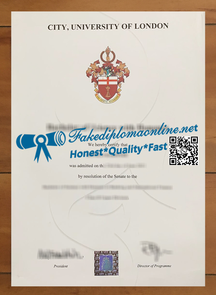 City, University of London diploma