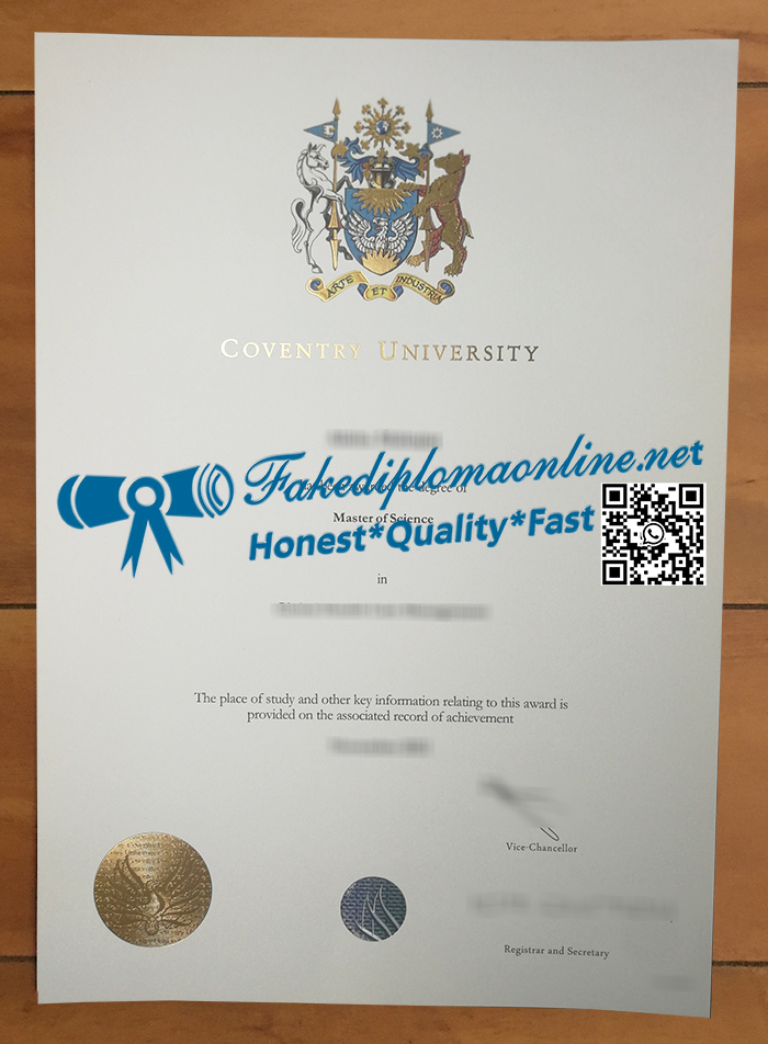 Coventry University diploma