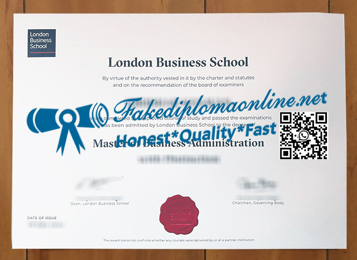 London Business School diploma