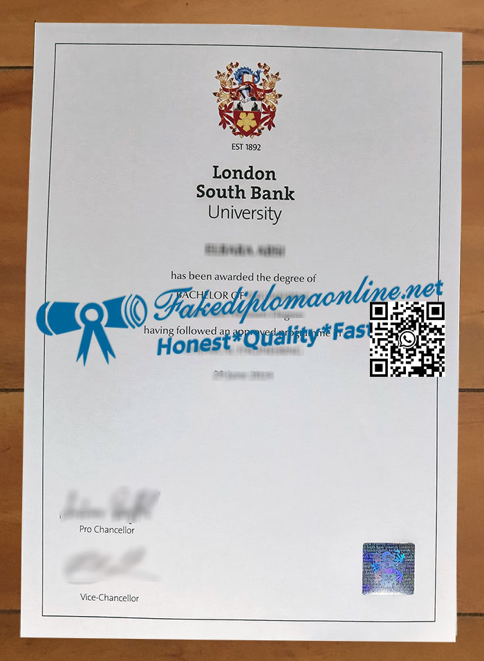 London-South-Bank-University-degree-1