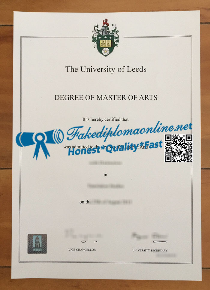 University of Leeds diploma