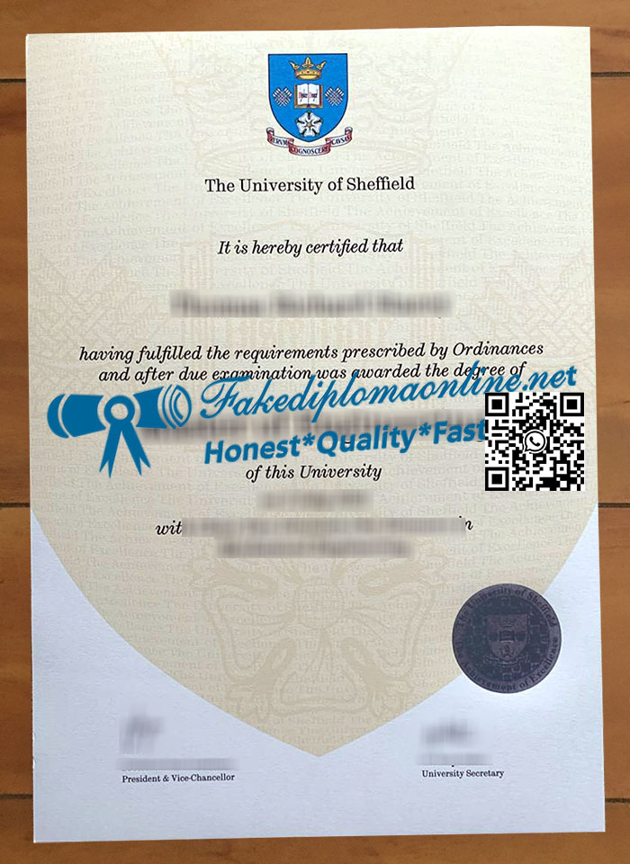 University-of-Sheffield-diploma