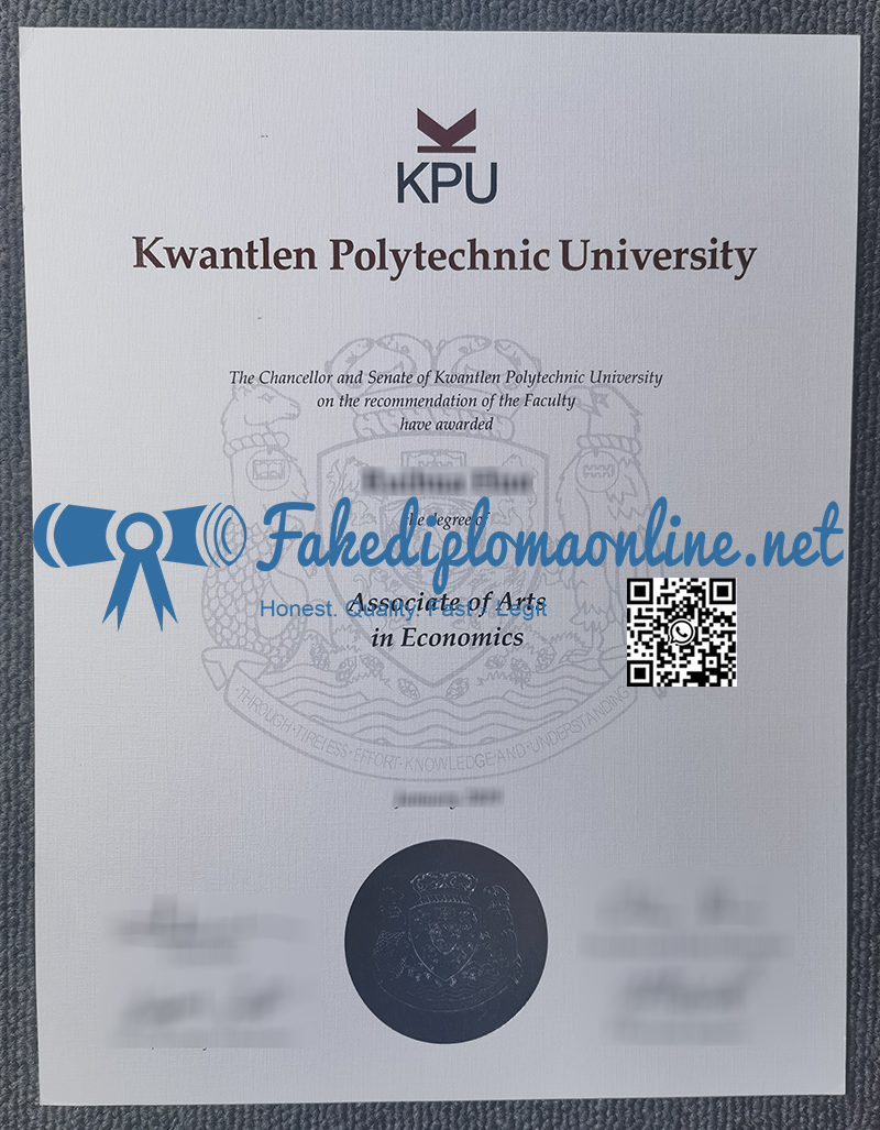 Kwantlen Polytechnic University Degree