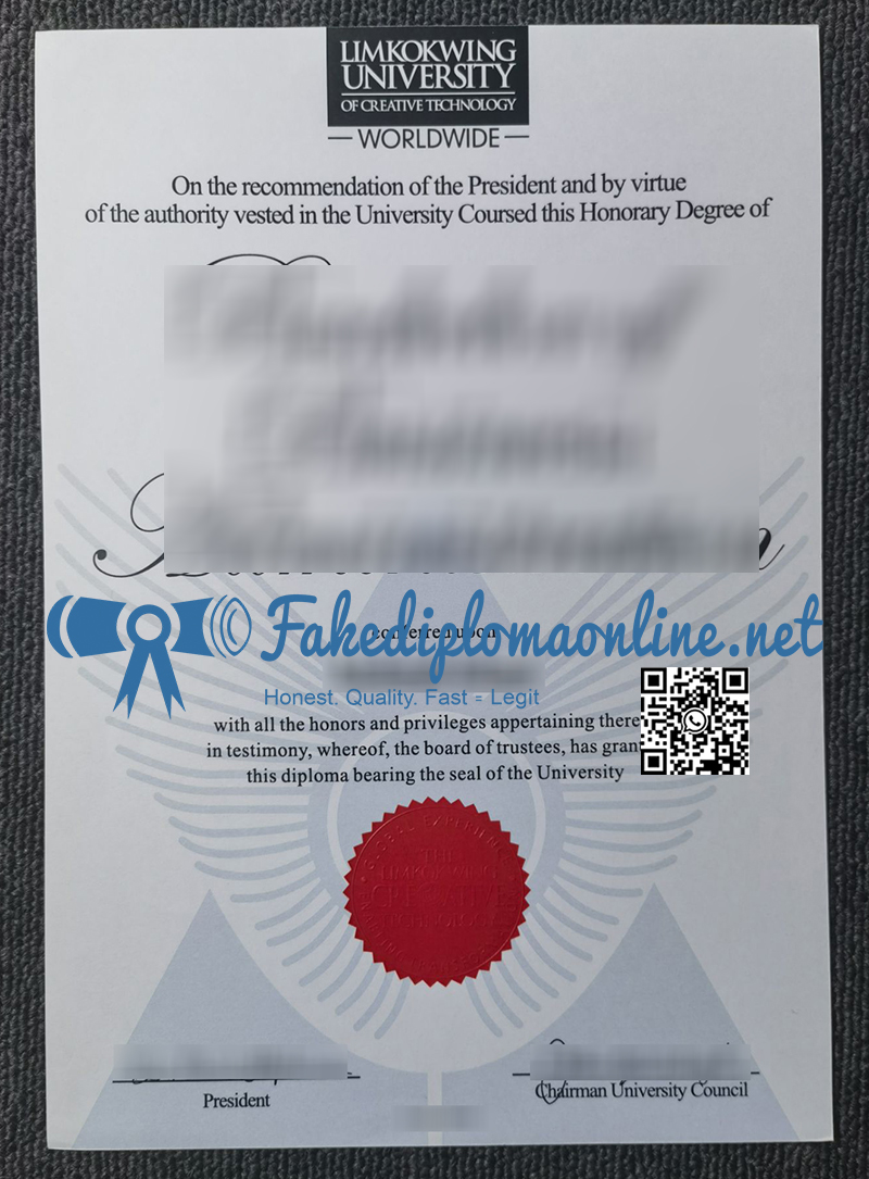 Limkokwing University Of Creative Technology Degree