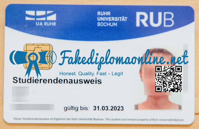 Ruhr-Universität-student-card
