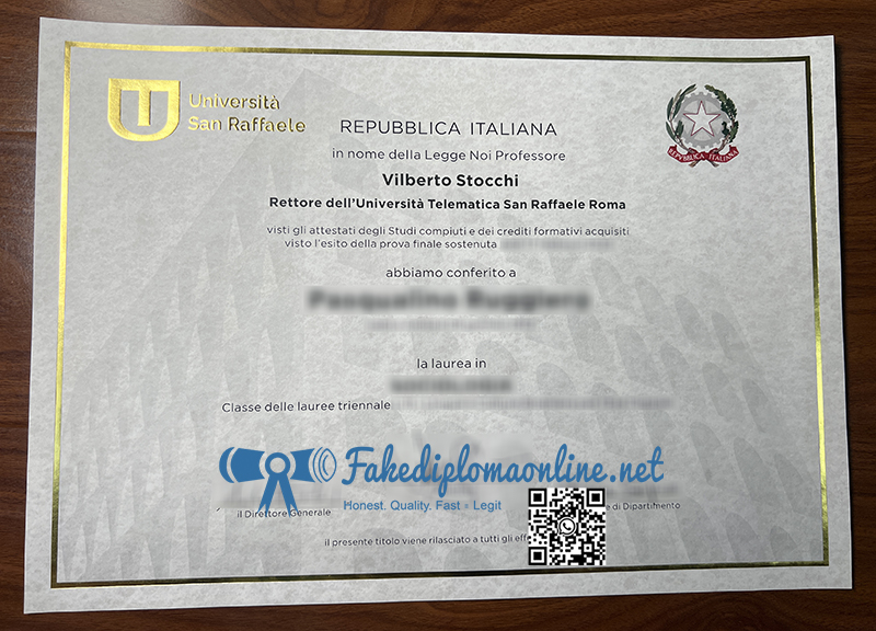 Universita San Raffaele diploma
