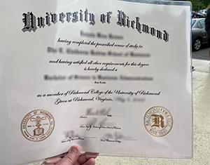 Looking for a University of Richmond diploma That Looks Authentic?