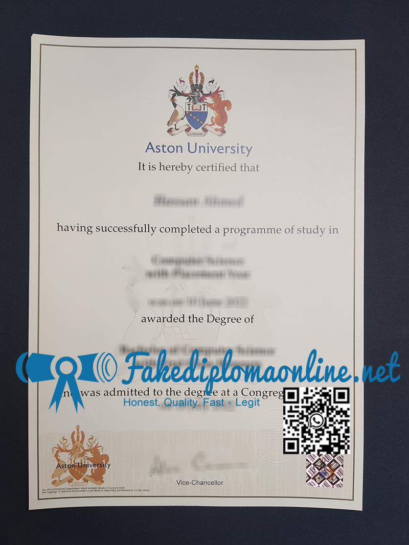 Aston University diploma