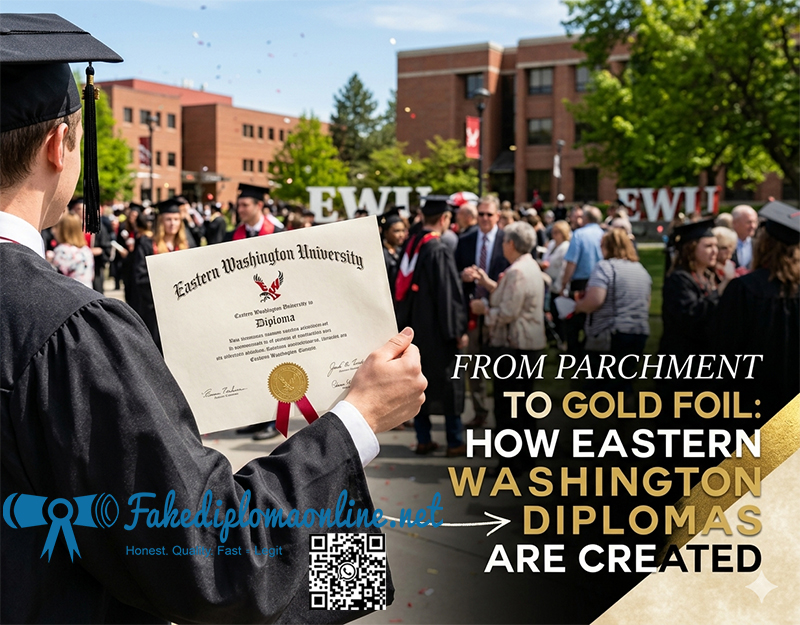 Eastern Washington University diploma