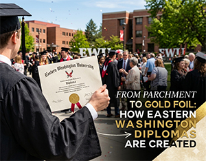 Eastern Washington University diploma