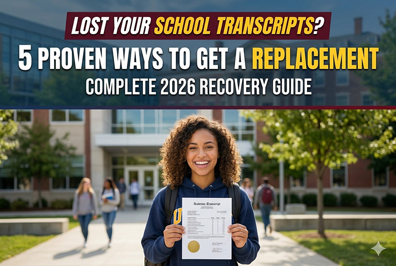 Get a copy of school transcripts fast